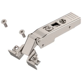 72T550A.TL Петля Clip top 120°, накладная, без пружины для алюм. рамок под [AE], никель