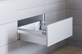 AFB50 Ящик TANDEMBOX Antaro стандарт B, 1 рейлинг, L=500, H=160, на 30 кг, серый