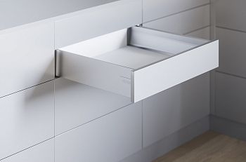 AK50 Ящик TANDEMBOX Antaro, стандарт K, без рейлинга, L=500, H=130, на 30 кг, серый