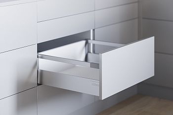 AFC45 Ящик TANDEMBOX Antaro стандарт C, 1 рейлинг, L=450, H=192, на 30 кг, серый
