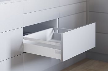 AFB45 Ящик TANDEMBOX Antaro стандарт B, 1 рейлинг, L=450, H=160, на 30 кг, белый