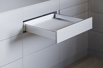 AN50 Ящик TANDEMBOX Antaro, стандарт N, без рейлинга, L=500, H=82,5, на 30 кг, серый